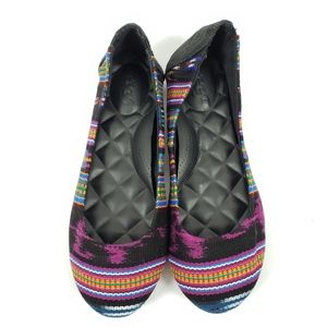 REEF Multi Color Fabric Ballet Flat